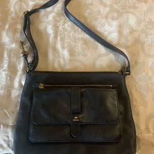 Black Fossil purse